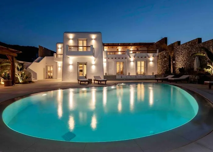 The Blue Diamond Villa Mykonos Town